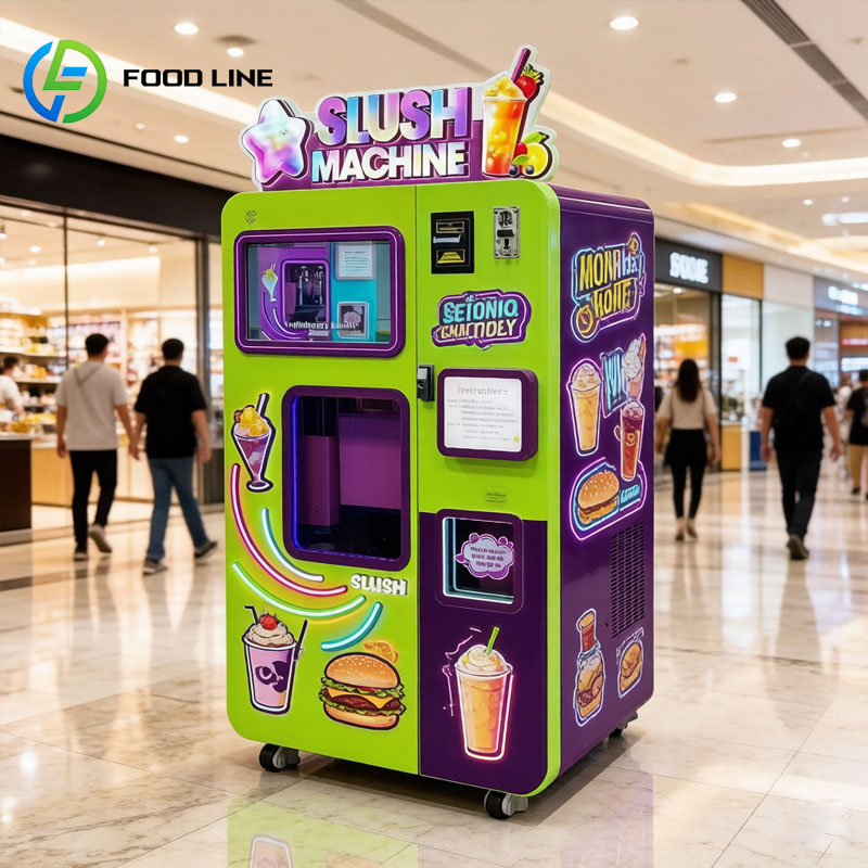 Slushie Machine Vending - Distributore Automatico di Slush Ice, Macchina