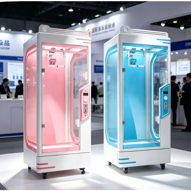 Arcade Toy Claw Vending Machine - Macchina Acchiappapremi a Moneta Personalizzata Rosa,