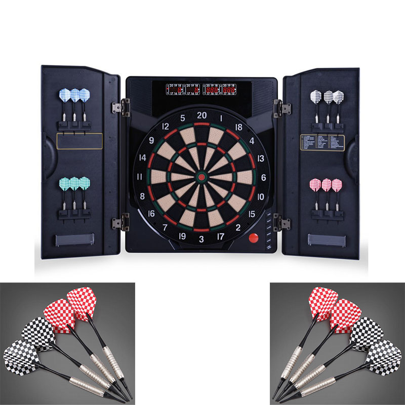 Electronic Dartboard Cabinet - Armadietto per freccette elettronico con punteggio