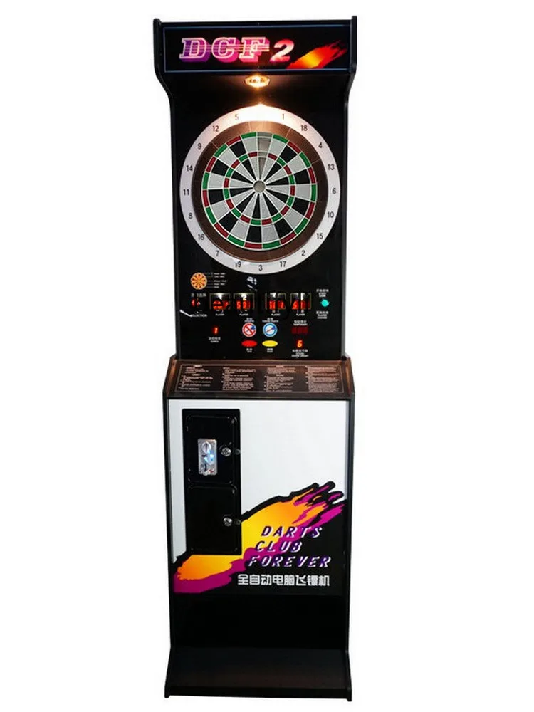 Electronic Dartboard Cabinet - Bersaglio per freccette di lusso di