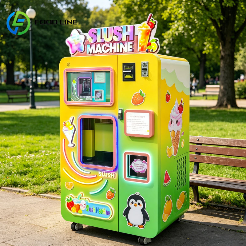 Slushie Machine Vending - Distributore Automatico di Slushy, Macchina per