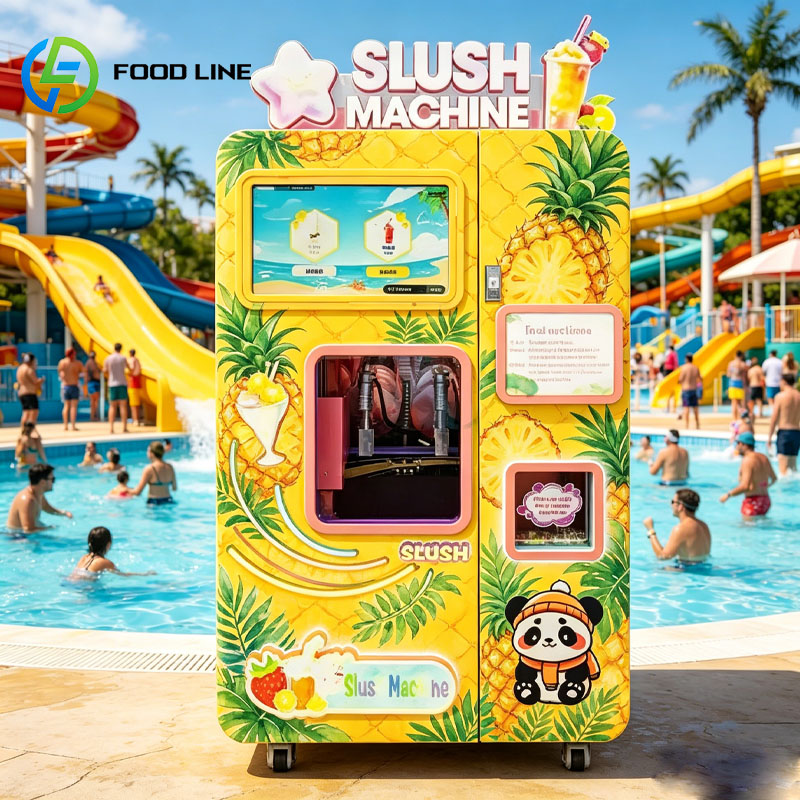 Slushie Machine Vending - Distributore Automatico di Granita e Bevande