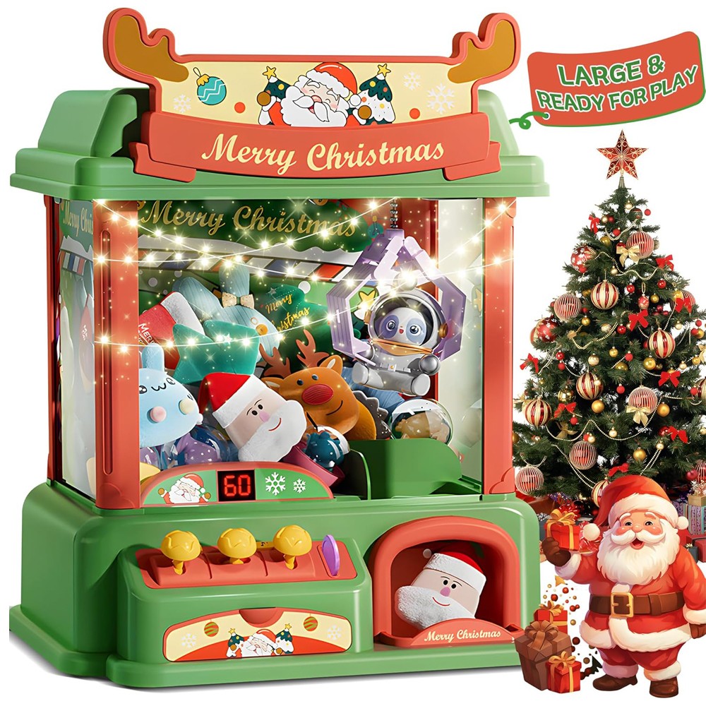 Macchina per artigli di natale - Arcade Toy Claw Vending Machine recensione e prezzo