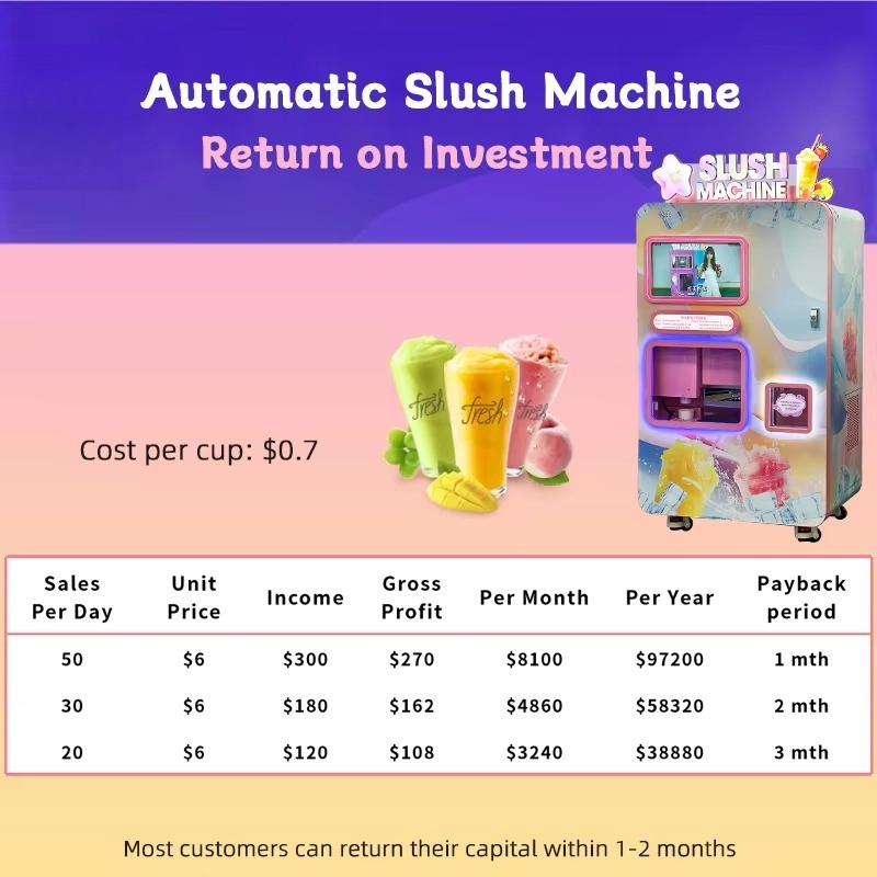 Distributore Automatico di Slu - Slushie Machine Vending recensione e prezzo