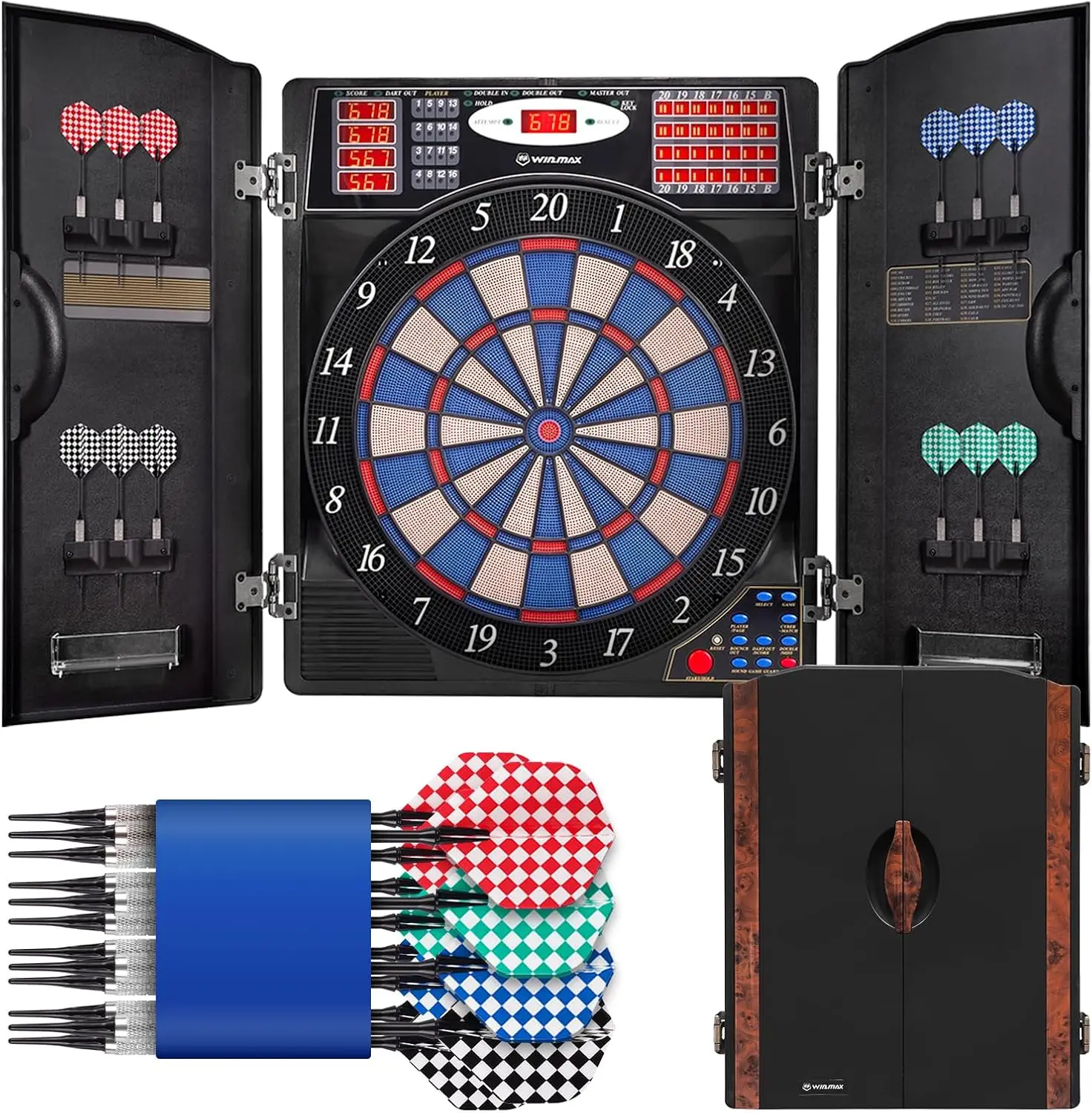 Set di Freccette Elettroniche  - Electronic Dartboard Cabinet recensione e prezzo