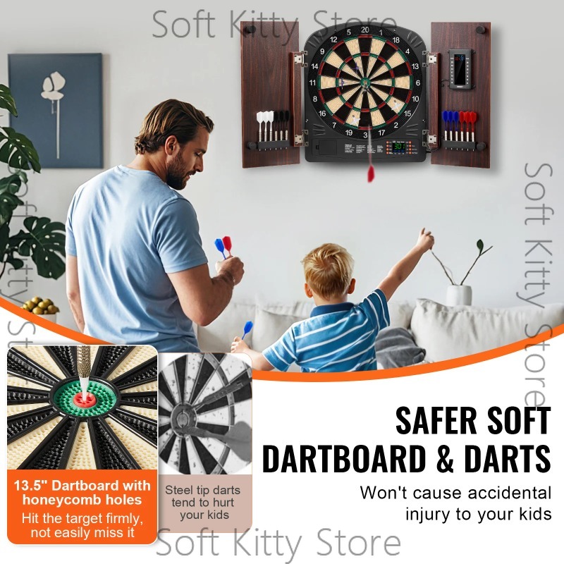 Set Bersaglio per Freccette co - Electronic Dartboard Cabinet recensione e prezzo