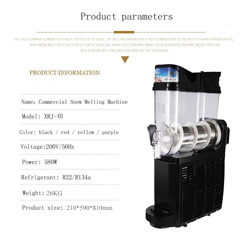 Macchina Commerciale per Slush - Slushie Machine Vending recensione e prezzo