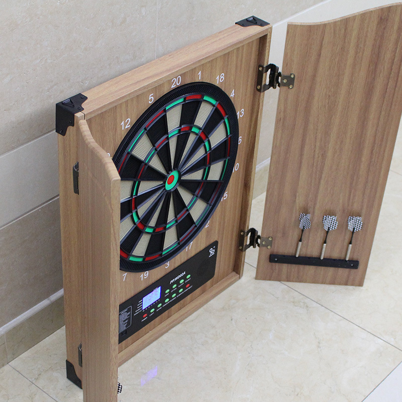 Armadietto di lusso in legno p - Electronic Dartboard Cabinet recensione e prezzo