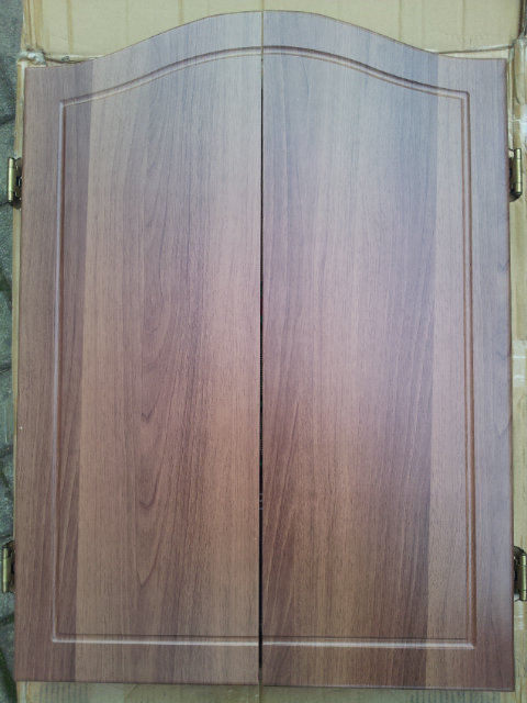 Armadietto di lusso in legno p - Electronic Dartboard Cabinet recensione e prezzo
